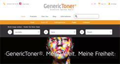 Desktop Screenshot of generictoner.ch